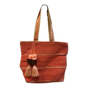 Stylish Orange Tote Bag